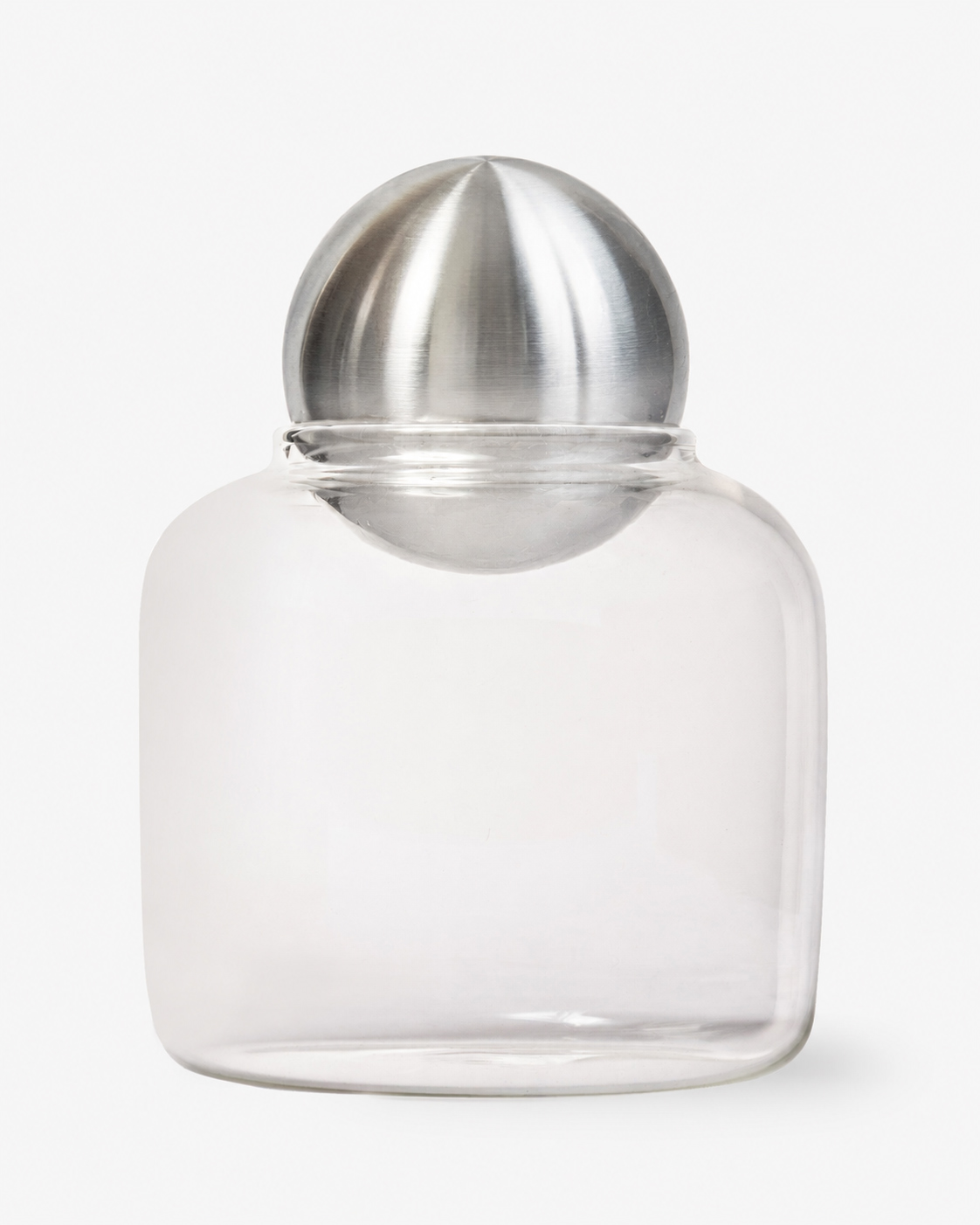 Sculptural Jar - Steel Edition